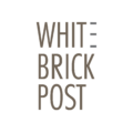 White Brick Post